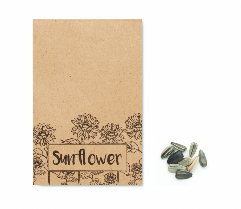 Logotrade promotional giveaway image of: Sunflower seeds in envelope