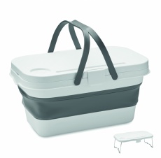 Collapsible picnic basket