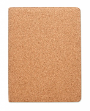 Logo trade promotional items picture of: A4 cork conference folder