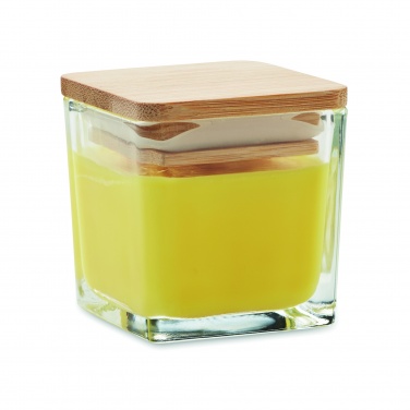 Logotrade promotional giveaway picture of: Squared fragranced candle 50gr