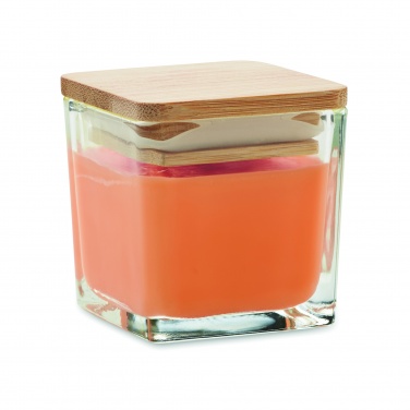 Logotrade promotional giveaways photo of: Squared fragranced candle 50gr