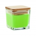 Squared fragranced candle 50gr, Lime