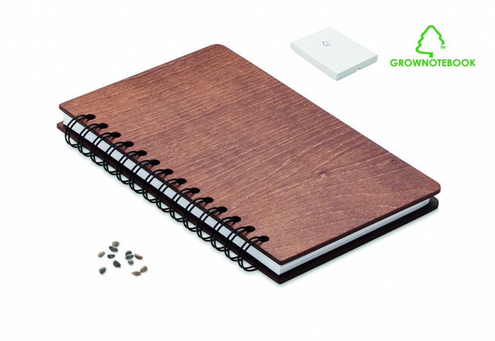 Logotrade promotional products photo of: A5 Birch tree GROWBOOK™