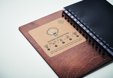 Logo trade advertising product photo of: A5 Birch tree GROWBOOK™