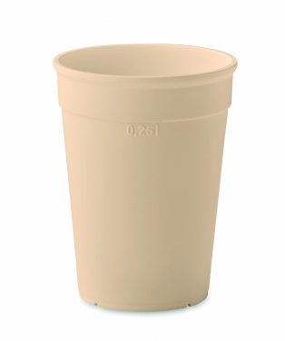 Logotrade business gift image of: Recycled PP cup capacity 250 ml