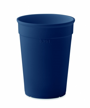 Logotrade promotional item picture of: Recycled PP cup capacity 250 ml