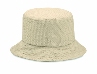 Logo trade corporate gift photo of: 9aper straw bucket hat