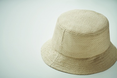 Logo trade advertising products picture of: 9aper straw bucket hat