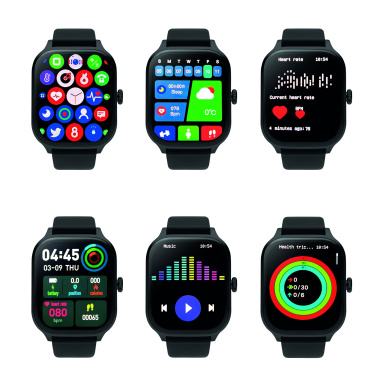 Logo trade business gifts image of: Smart wireless health watch