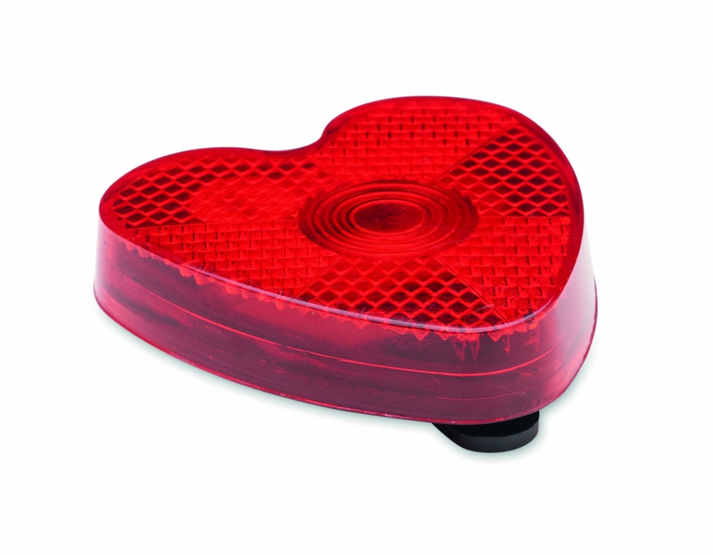 Logotrade promotional gift picture of: Heart shaped reflector light