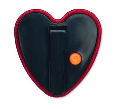 Logo trade advertising products picture of: Heart shaped reflector light