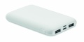 Power bank 5000 mAh, White