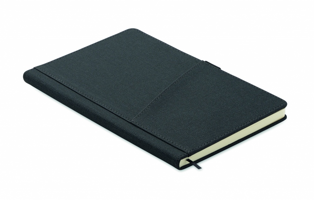 Logotrade advertising product picture of: A5 notebook PU front pocket