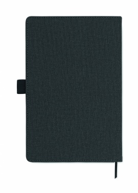 Logo trade promotional product photo of: A5 notebook PU front pocket