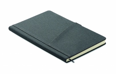 Logo trade promotional products image of: A5 notebook PU front pocket