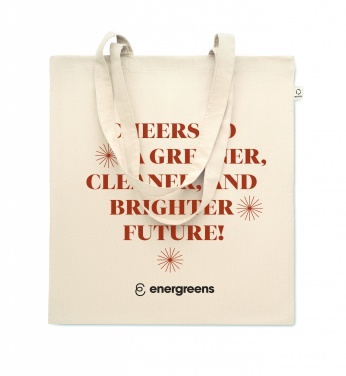 Logotrade promotional giveaways photo of: Recycled cotton shopping bag