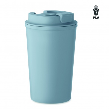 Logo trade corporate gifts image of: PLA double wall tumbler 350ml