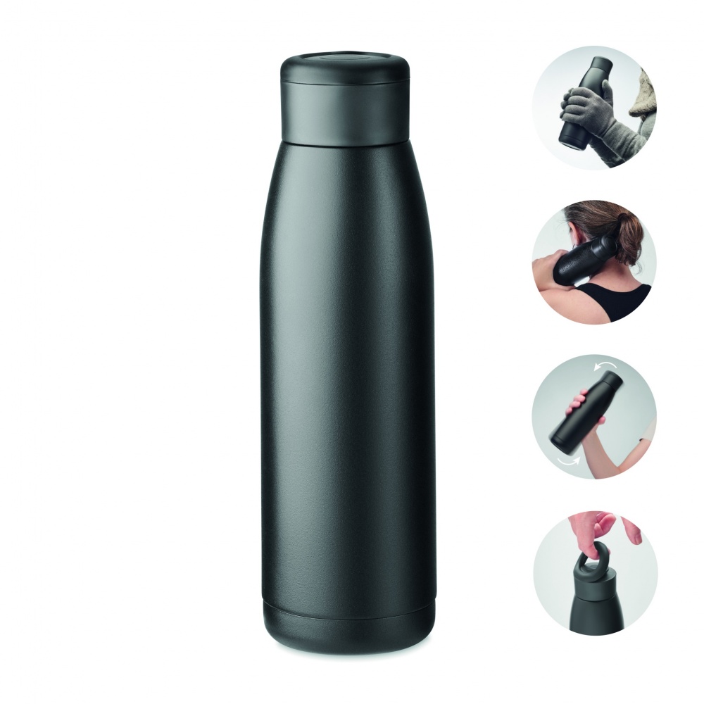 Logotrade promotional giveaways photo of: Heat-cool double wall bottle