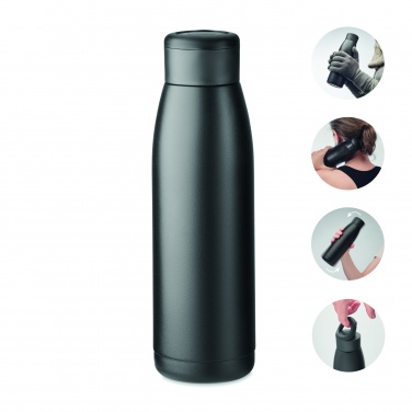 Logo trade business gift photo of: Heat-cool double wall bottle