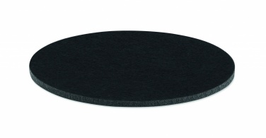 Logotrade promotional merchandise picture of: Round coaster in RPET felt