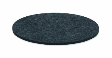 Logo trade promotional item photo of: Round coaster in RPET felt