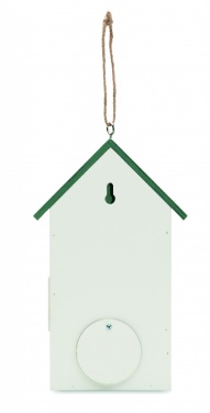 Logo trade promotional gifts picture of: Bird house in plywood