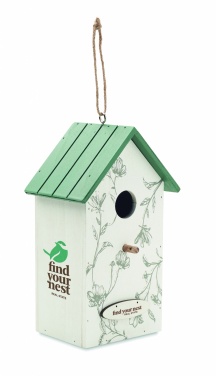 Logotrade advertising products photo of: Bird house in plywood