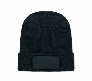 Logotrade promotional products photo of: Unisex beanie RPET polyester