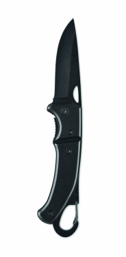 Logo trade business gift photo of: Aluminium foldable knife