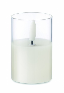 Logotrade promotional product picture of: LED wax candle in glass holder