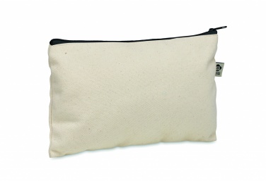 Logo trade promotional merchandise photo of: Cosmetic bag cotton 340 gr/m²