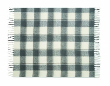 Logo trade promotional products image of: Chequered mohair blanket