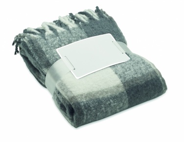 Logotrade promotional product picture of: Chequered mohair blanket