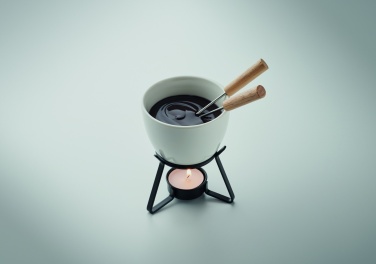 Logotrade business gift image of: Ceramic fondue set 240 ml