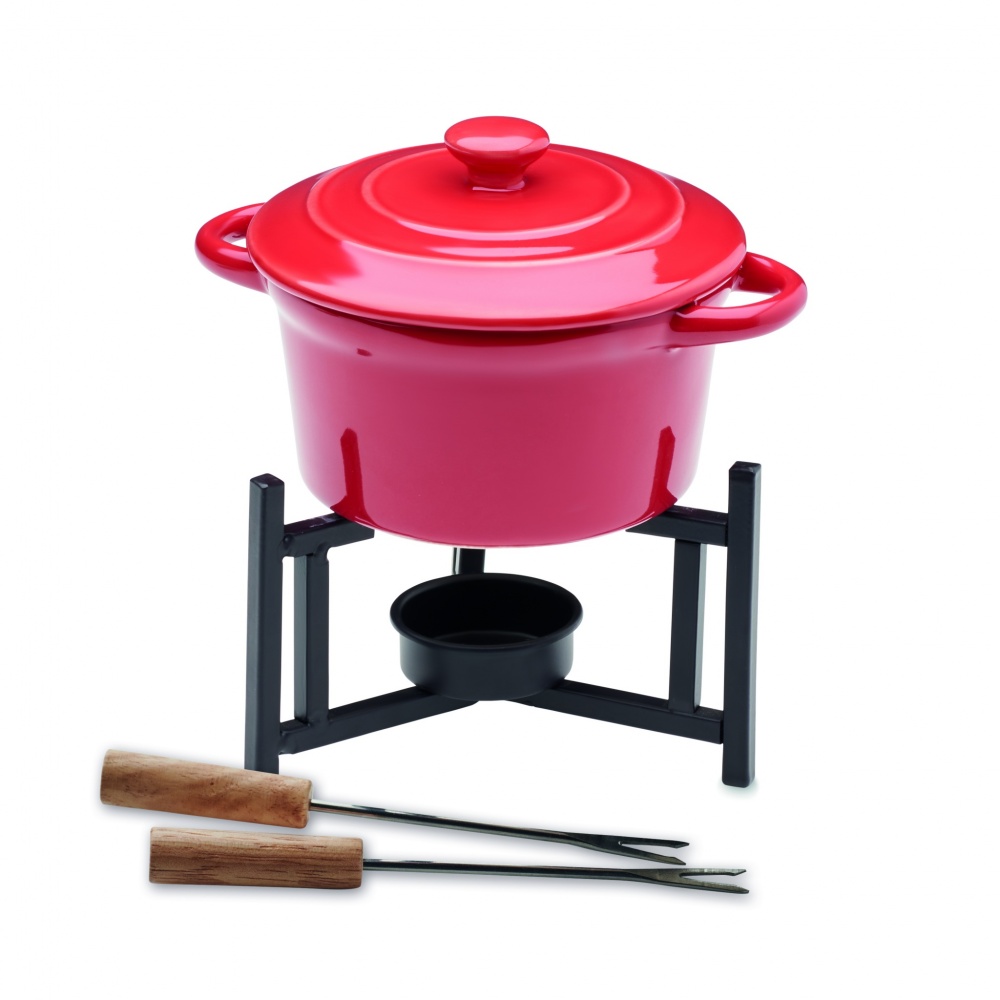 Logotrade advertising product image of: Ceramic fondue set 300 ml