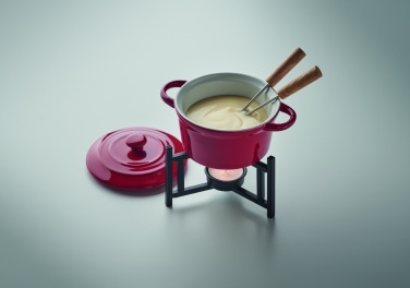 Logotrade promotional product picture of: Ceramic fondue set 300 ml