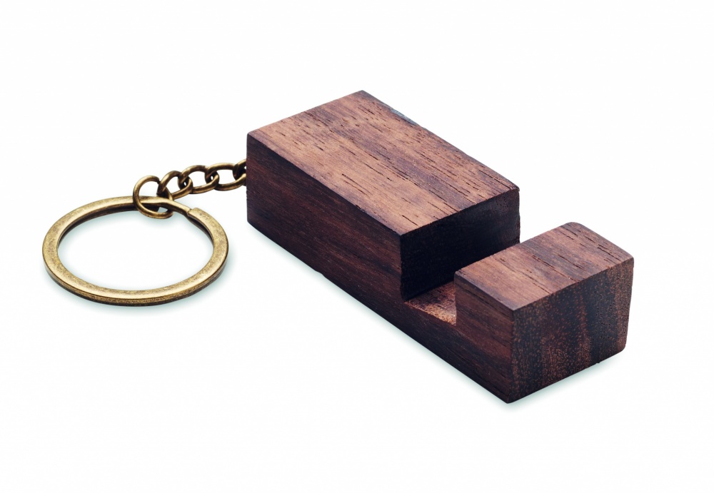 Logotrade promotional item image of: Key ring with phone stand Hyvinkää