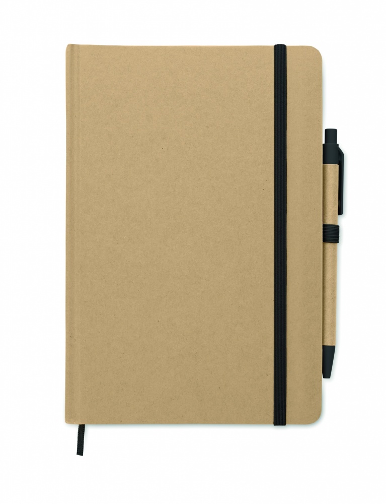 Logotrade business gift image of: A5 notebook in recycled carton