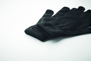 Logotrade corporate gifts photo of: Knitted gloves in RPET