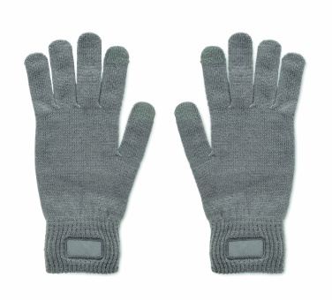 Logotrade advertising product image of: Knitted gloves in RPET