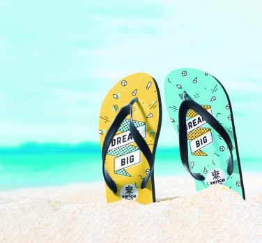 Logotrade promotional item image of: Sublimation beach slippers