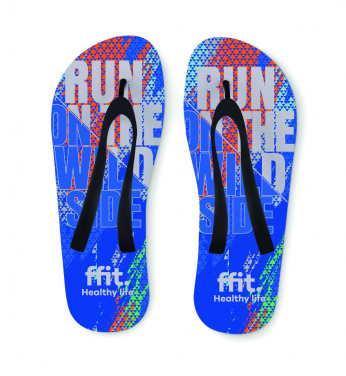 Logo trade advertising products picture of: Sublimation beach slippers