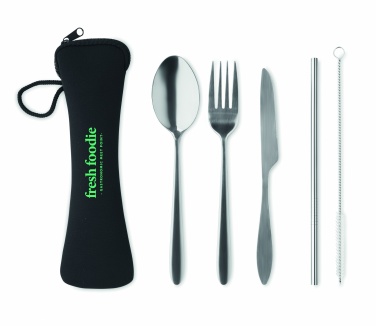 Logotrade promotional product picture of: Cutlery set stainless steel