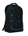 600D RPET backpack, Black