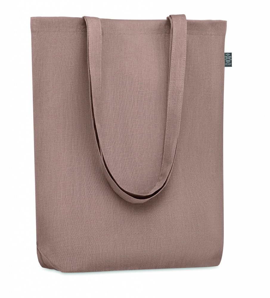 Logo trade promotional items picture of: Shopping bag in hemp 200 gr/m²