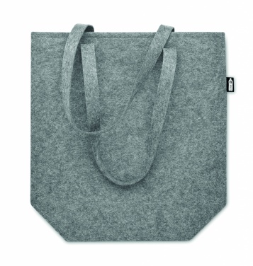 Logo trade promotional item photo of: RPET felt shopping bag