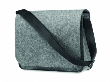 Logo trade corporate gift photo of: RPET felt laptop bag