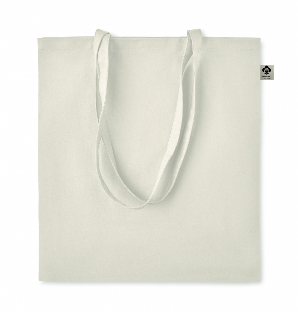 Logo trade promotional giveaways picture of: Organic cotton shopping bag