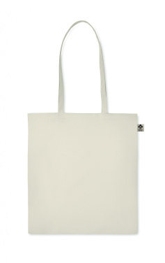 Logo trade promotional item photo of: Organic cotton shopping bag