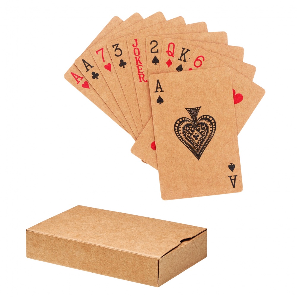 Logotrade promotional giveaway picture of: Recycled paper playing cards